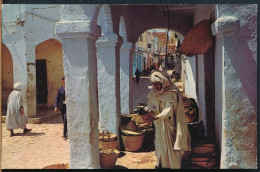 °°° 31188 - ALGERIA ALGERIE - GHARDAIA - RUE PITTORESQUE - 1974 With Stamps °°° - Ghardaia