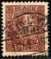 Island 1902 16 A King Christiian IX Cancelled - Usati