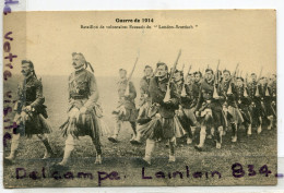 -  Guerre De 1914 - Bataillon De Volontaire Écossais, Peu Courante, London Scottisch, écrite, 1914, TBE, Scans. - Guerre 1914-18