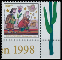 BRD BUND 1998 Nr 2023 Postfrisch ECKE-URE X552AB6 - Unused Stamps