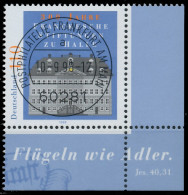 BRD BUND 1998 Nr 2011 Zentrisch Gestempelt ECKE-URE X552C26 - Oblitérés