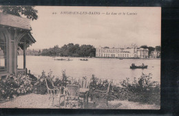 Cpa 78  Enghien Les Bains Le Lac Et Le Casino - Sonstige & Ohne Zuordnung