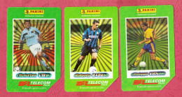 Italy- Igrandi Acquisti 1998-99. Vieri, Bagio & Signori- Phone Card Used By 5000 & 10000Lire- - Openbaar Getekend