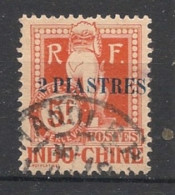 INDOCHINE - 1919 - Taxe TT N°YT. 30 - Dragon D'Angkor 2pi Sur 5f Rouge - Oblitéré / Used - Oblitérés