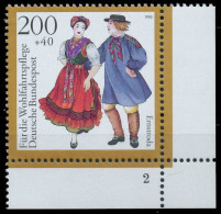 BRD BUND 1993 Nr 1700 Postfrisch FORMNUMMER 2 X56F63A - Unused Stamps