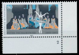 BRD BUND 1993 Nr 1702 Postfrisch FORMNUMMER 2 X56F6E2 - Neufs