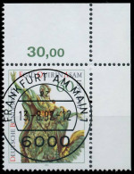 BRD BUND 1992 Nr 1624 Zentrisch Gestempelt ECKE-ORE X572AD6 - Used Stamps