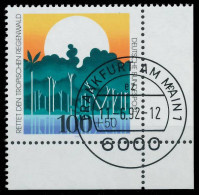 BRD BUND 1992 Nr 1615 Zentrisch Gestempelt FORMNUMMER 3 X572CC6 - Used Stamps