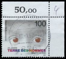 BRD BUND 1992 Nr 1585 Zentrisch Gestempelt ECKE-ORE X572FEE - Used Stamps