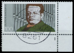 BRD BUND 1991 Nr 1529 Zentrisch Gestempelt FORMNUMMER 1 X575B9E - Used Stamps