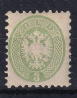 AUSTRIA 1863 - MLH - ANK LV 20 - Used Stamps