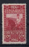 AUSTRIA 1910 - MLH - ANK 173 - Neufs