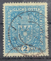 AUSTRIA 1917 - Canceled - ANK 204 Z I - Used Stamps