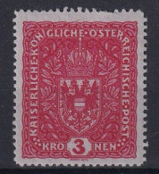 AUSTRIA 1917 - MLH - ANK 205 Z I - Ungebraucht