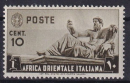 ITALIAN EAST AFRICA 1938 - MLH - Sc# 4 - Africa Orientale Italiana