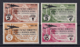 CIRENAICA 1934 - MNH - Sc# C20-C23 - Air Mail - Cirenaica