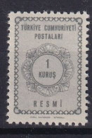 TURKEY 1964 - MNH - Mi 91 - SERVICE - Official Stamps