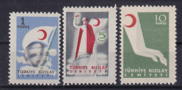 TURKEY 1954 - MNH - Mi 182-184 - Wohlfahrtsmarken