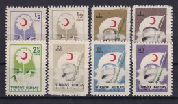 TURKEY 1957 - MNH - Mi 222-228, + 1 Private Print - Charity Stamps