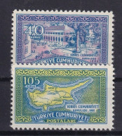 TURKEY 1960 - MNH - Mi 1765, 1766 - Unused Stamps