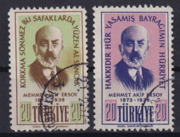 TURKEY 1956 - Canceled - Mi 1509, 1511 - Used Stamps