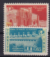 TURKEY 1957 - MNH - Mi 1526, 1527 - Neufs