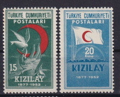 TURKEY 1952 - MNH - Mi 1341, 1342 - Neufs