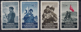 TURKEY 1952 - MNH - Mi 1337-1340 - Unused Stamps