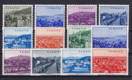 TURKEY 1958 - MNH - Mi 1593-1604 - Unused Stamps