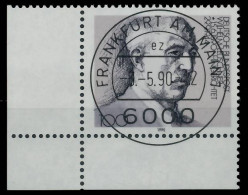 BRD BUND 1990 Nr 1466 Zentrisch Gestempelt ECKE-ULI X575DB2 - Used Stamps