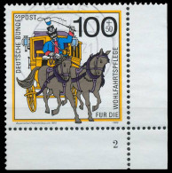 BRD BUND 1989 Nr 1439 Zentrisch Gestempelt FORMNUMMER 2 X575FB6 - Used Stamps