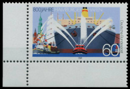 BRD BUND 1989 Nr 1419 Postfrisch ECKE-ULI X5798E2 - Unused Stamps