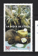 Wallis & Futuna Islands 1994 Coco Nuts 36 Fr Single MNH - Neufs