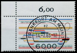 BRD BUND 1983 Nr 1182 Zentrisch Gestempelt ECKE-OLI X57CA2A - Used Stamps