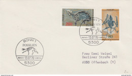 Germany 1978 : Prehistoric Animals, Fossil, Paleontology, FDC - Prehistorisch