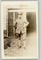 39804341 - Landser In Uniform Mit Schirmmuetze Und Wickelgamaschen - Weltkrieg 1914-18