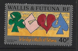 Wallis & Futuna Islands 1994 Playing Cards 40 Fr Single MNH - Ongebruikt