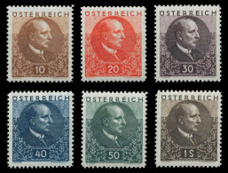 ÖSTERREICH 1930 Nr 512-517 Postfrisch X6FADDA - Unused Stamps