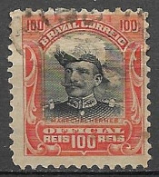 Brasil Brazil 1913 Oficiais - Hermes Da Fonseca 10 Rs RHM O-17 - Gebruikt