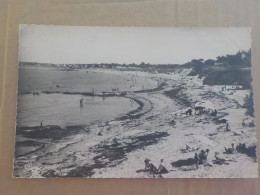 CPSM -  AU PLUS RAPIDE -  LA PLAINE SUR MER - LE CORMIER - LA PLAGE  - VOYAGEE  TIMBREE 1957 - FORMAT CPA - La-Plaine-sur-Mer