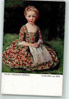 39737241 - Sign. Vicky Zaeslein-Benda Im Kostuem Anno 1852  Kind  Verlag BVB Moderne Galerie 4011 - Mode
