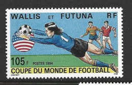 Wallis & Futuna Islands 1994 SWC USA Soccer World Cup 105 Fr Single MNH - Ungebraucht