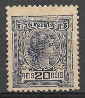 Brasil 1918 Alegorias República E Instrução RHM 155 20 Reis - Gebraucht