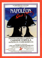 Carte Postale : Napoléon (cinéma Affiche Film) Abel Gance - Illustration : Raymond Moretti - Affiches Sur Carte
