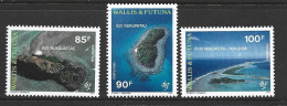 Wallis & Futuna Islands 1995 Aerial Views Of Islands Set Of 3 MNH - Unused Stamps