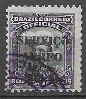 Brasil Brazil 1927 Selos Oficiais Hermes Da Fonseca OVP A06 - Usati