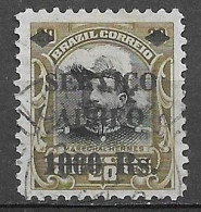 Brasil Brazil 1927 Selos Oficiais Hermes Da Fonseca OVP A08 - Oblitérés