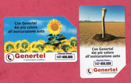 Italy- Telecom- Genertel. L'assicurazione Al Telefono- Phone Card Used By 5000 Lire = 2.58 Euro Lire- Ed. De La Rue - Public Practical Advertising