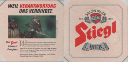 5005895 Bierdeckel Quadratisch - Stiegl - Sous-bocks