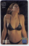 NEW ZEALAND : GTS09 $2 NEW ZEALAND Models Julia Swimsuit Calendar 1996 MINT - Neuseeland